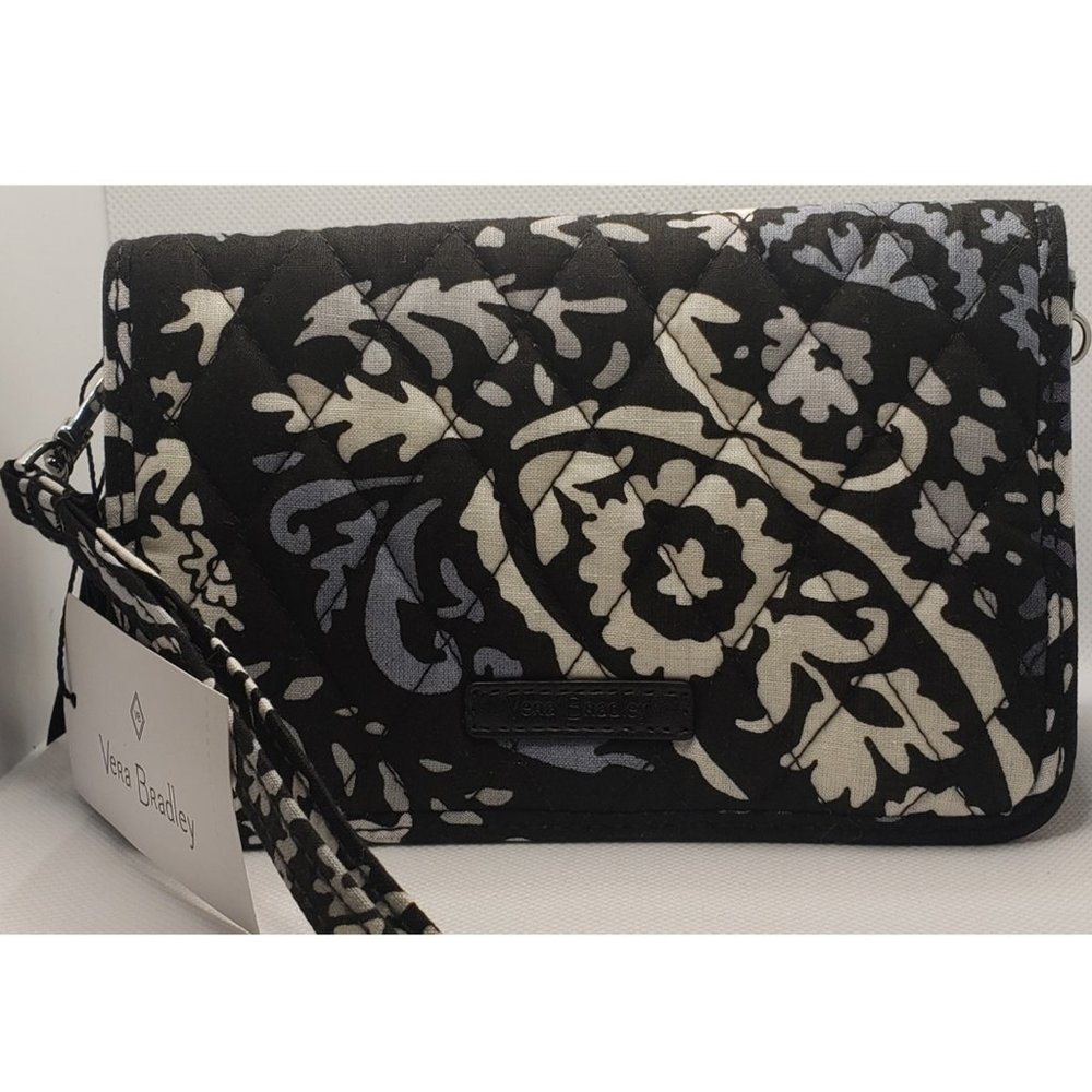 Vera Bradley Rfid 3 In Chandeller crossbody